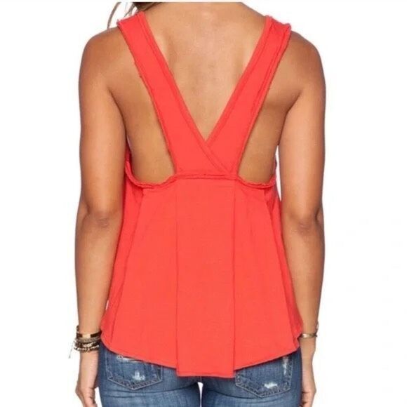 We The Free Toying Around Cross-Back Tank Top Large - Picture 4 of 15